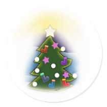 Christmas Tree Sticker