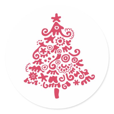 Christmas Tree stickers