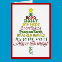 Christmas Tree Subway Art2 cards