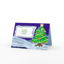 Christmas Tree template card cards