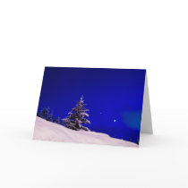 Christmas Tree & the Moon cards