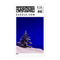 Christmas Tree & the Moon stamps
