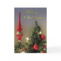 Christmas Tree Topper Greeting Card