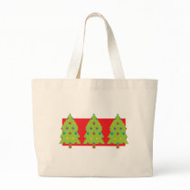 Christmas Tree Trio bags by alternateworlds Christmas Tree Trio bags