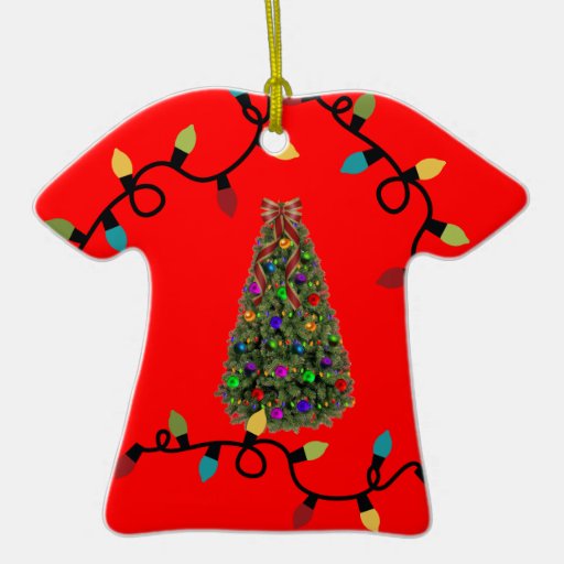 christmas tree ugly sweater ornament zazzle christmas tree ugly sweater ornament zazzle