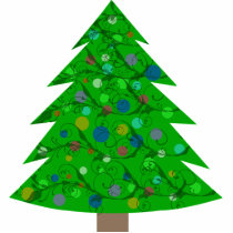 Christmas Tree Wall Sculpture photo sculptures
