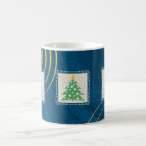 christmas, christmas tree, christmas gift, merry christmas, christmas design, festive design, xmas, decorative, season greetings, holiday gift, gift, contemporary, whimsical, merry, cheerful, illustration, houk, custom, customizable, personalizable, happy new year, winter, eerie, wishes, Mug with custom graphic design