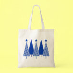 Christmas Trees - Blue Ribbon Colon Cancer bags