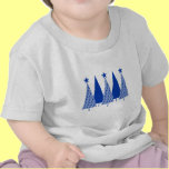 Christmas Trees - Blue Ribbon Colon Cancer t-shirts