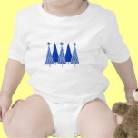 Christmas Trees - Blue Ribbon Colon Cancer t-shirts