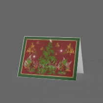 Christmas Trees & Bouquets cards