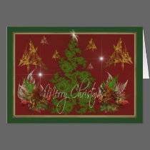 Christmas Trees & Bouquets cards