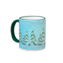 CHRISTMAS TREES by SHARON SHARPE mugs