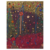 Christmas Trees & Gems Painting letterhead by SharonDGonzalez Christmas Trees & Gems Painting letterhead