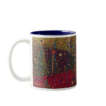 Christmas Trees & Gems Painting mugs