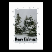 Christmas Trees Gift tag business cards