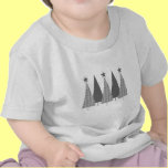 Christmas Trees - Grey Ribbon Diabetes t-shirts