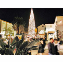 Christmas Trees Orniments Malls photo sculptures