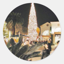 Christmas Trees Orniments Malls Stickers