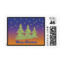 Christmas trees postage by zazzleproducts1 Christmas trees postage