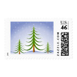 Christmas Trees Stamps