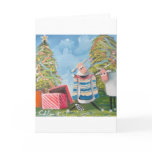 CHRISTMAS TREES SHEEP CARDS
