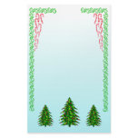 Christmas Trees Stationery
