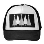 Christmas Trees - White Ribbon Mesh Hats