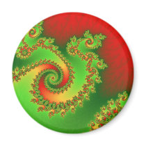 Christmas Triple Twirl Magnet