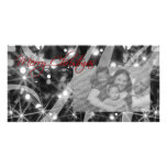 Christmas Twinkle Lights Customized Photo Card