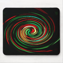 Christmas Twirl mousepads