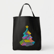 Christmas Twist Shopping Bag