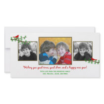 Christmas Twitters Holiday Photo Card
