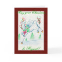 Christmas Unicorn Card