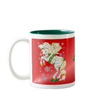 Christmas Unicorn mugs