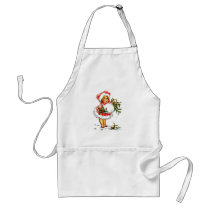 Christmas Vintage Girl aprons by Hit_or_Miss Christmas Vintage Girl aprons