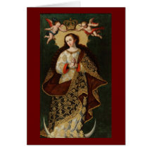 CHRISTMAS VIRGIN CARD