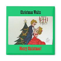 Christmas Waltz magnets