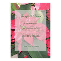 Christmas Wedding Invitation