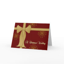 Christmas Wedding Invitations Cards