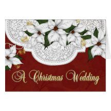 Christmas Wedding Invitations Cards