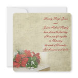 Christmas Wedding Invite