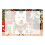Christmas - Westie - Lucky Stationery Design