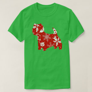 westie christmas shirt