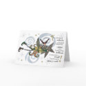 Christmas Whimsical Angel Card