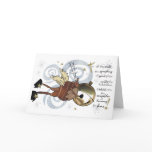 Christmas  Whimsical Reindeer Card