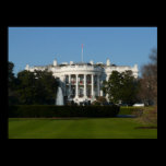Christmas White House Print