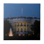 Christmas White House Tile