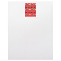 Christmas – White Swans & Brown Top Hats Letterhead