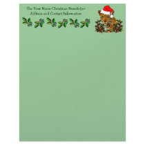 Christmas Wildcat letterhead